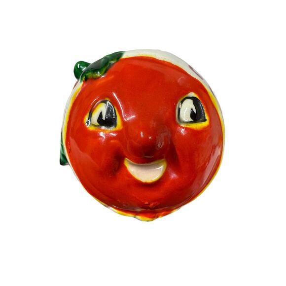 Vintage Anthropomorphic TOMATOES 2 3/4" Salt and Pepper Shakers‎  Japan - Picture 6 of 9